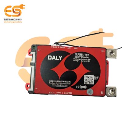 Smart NMC BMS Li-ion 20S 72V 40A Common Port with Balance
